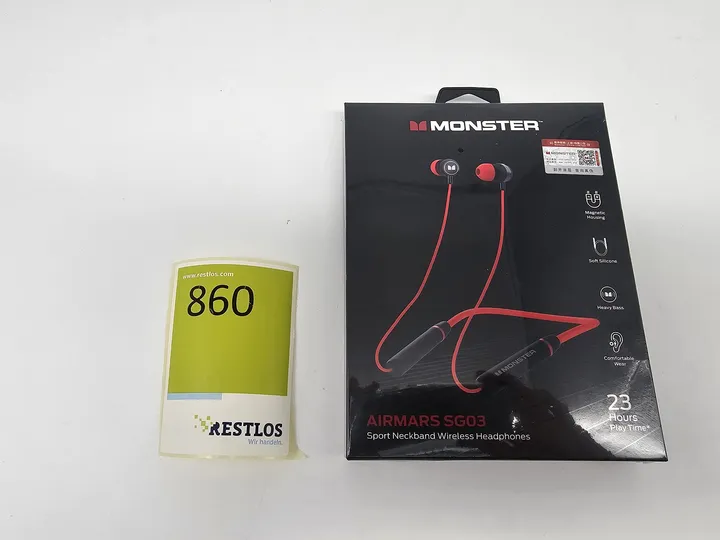 Monster Airmars SG03 Bluetooth Sport Kopfhörer